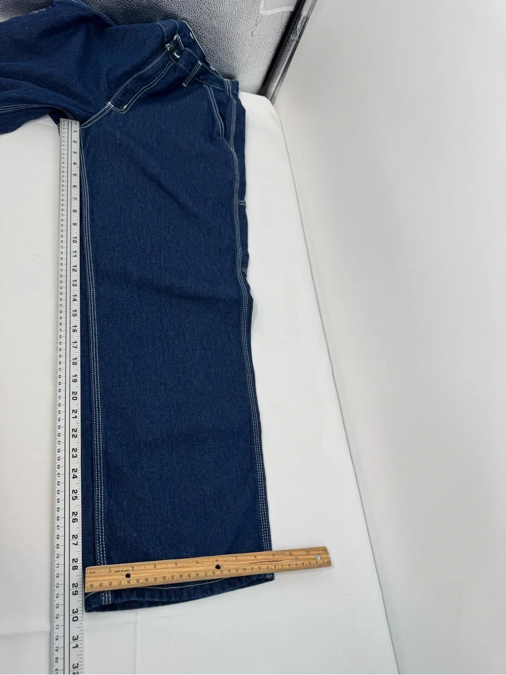 NWT Carhartt 382-83 Dungaree Fit Utility Jeans Relaxed Men's 32 X 30 Denim Loose